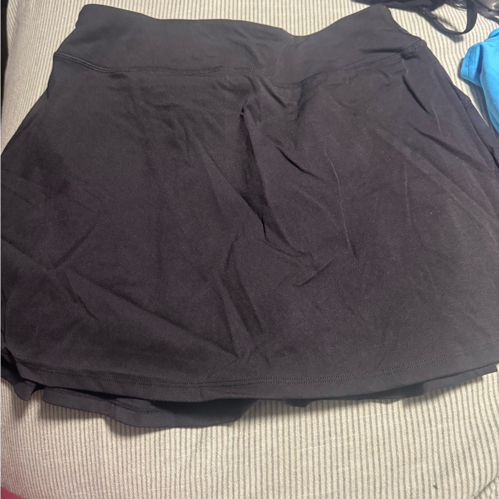 Black Athletic Skort